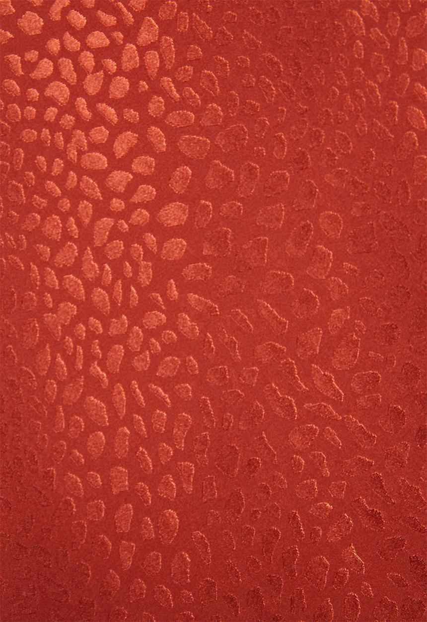 Blake - Satin bias cut skirt - rust