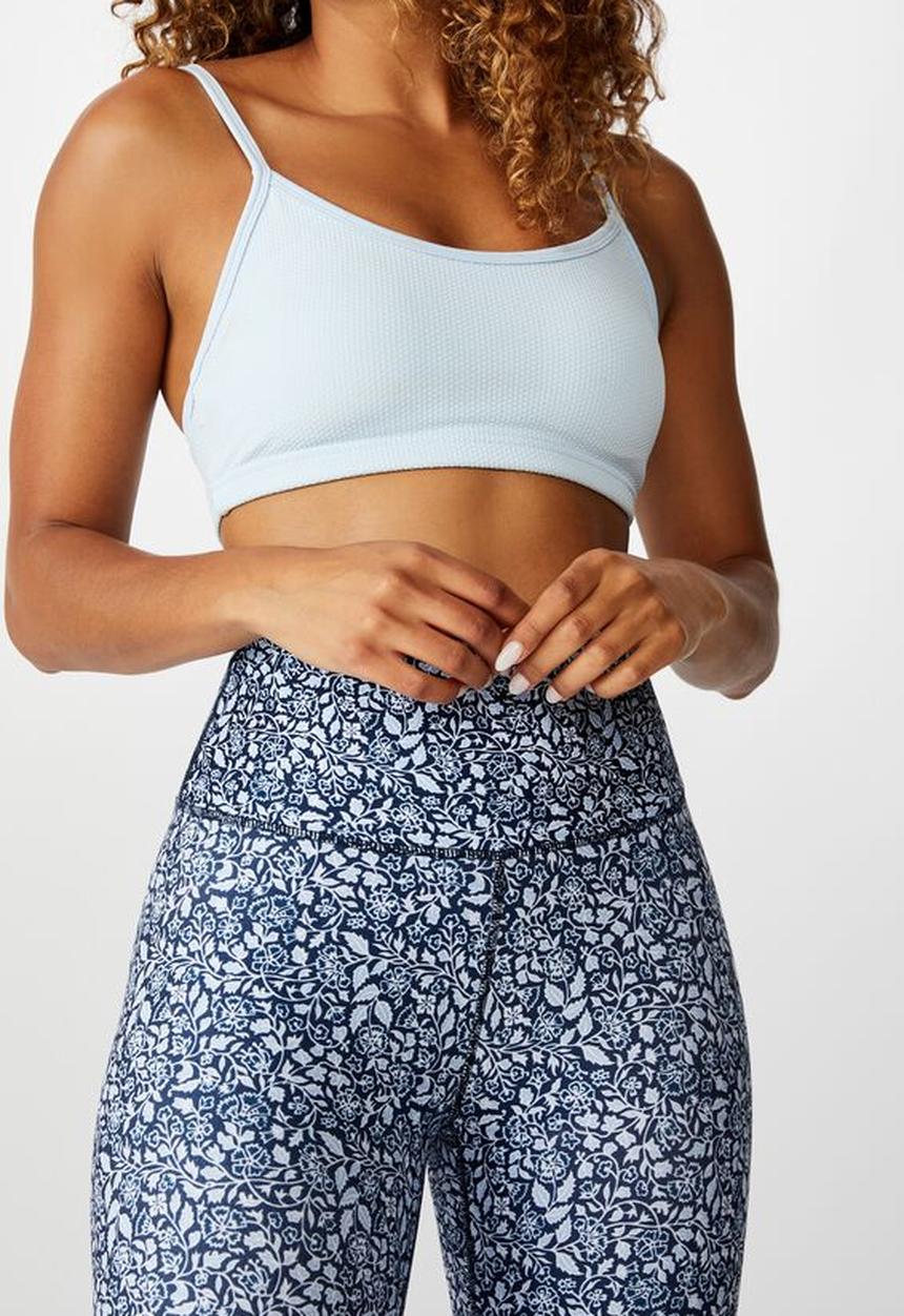 Cotton On - So soft tight - navy ditsy paisley