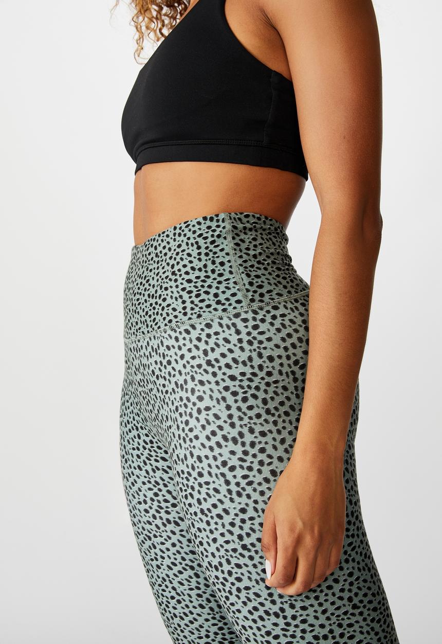 Cotton On - So soft tight - steely shadow ikat pebble
