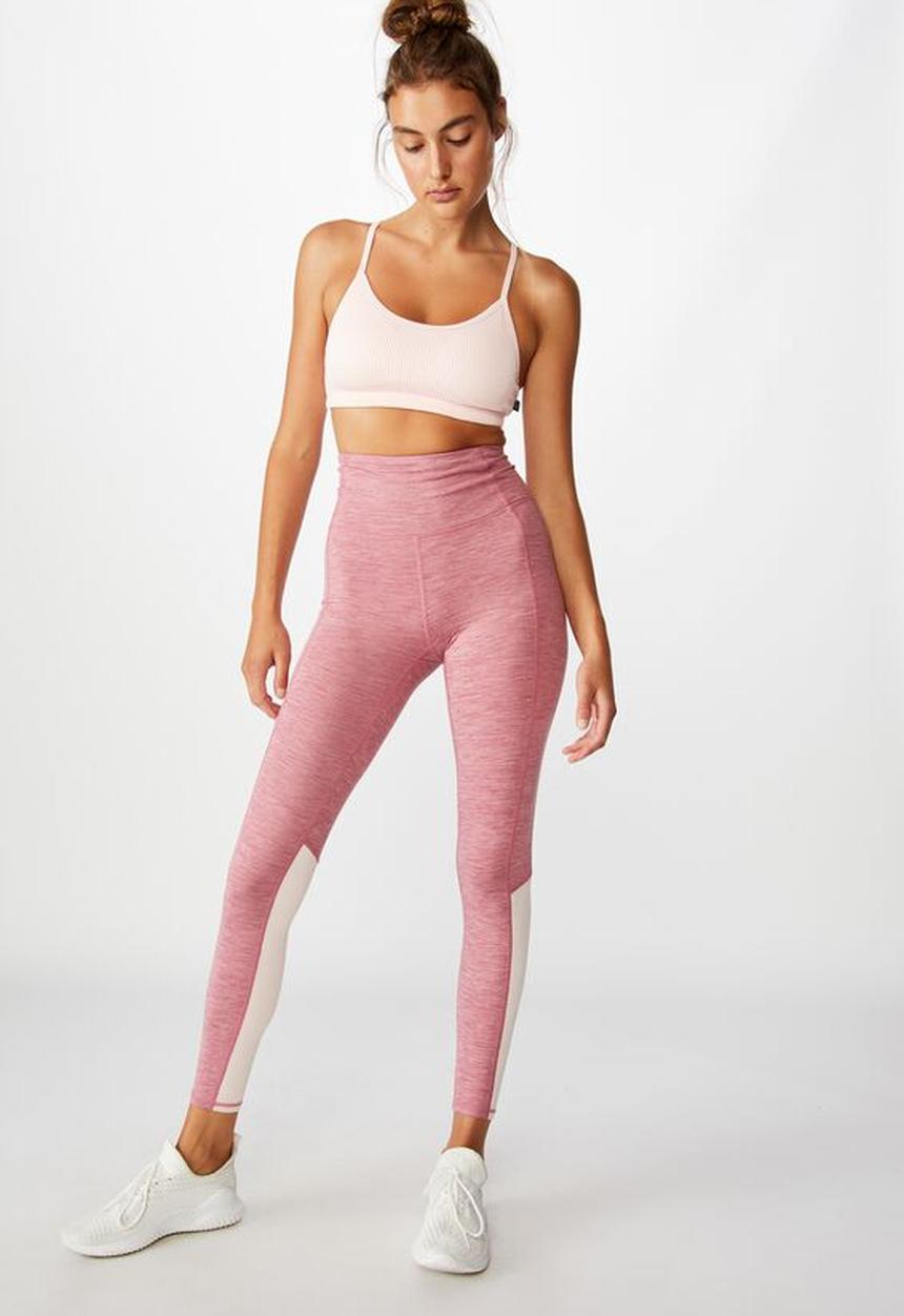 Cotton On - So soft tight - washed rose marle splice