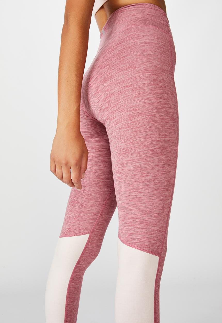 Cotton On - So soft tight - washed rose marle splice