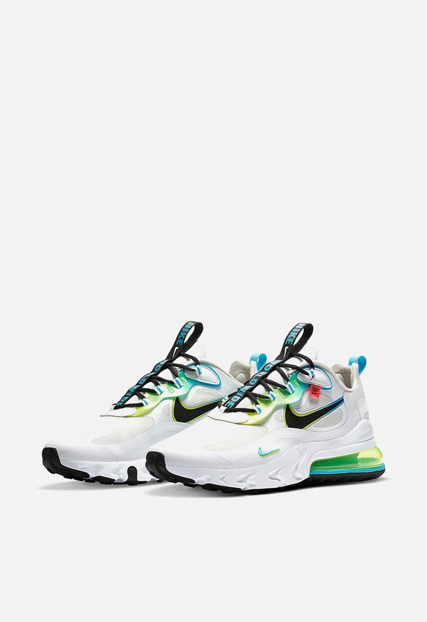 Nike - Air Max 270 React SE - white/black-blue fury-volt