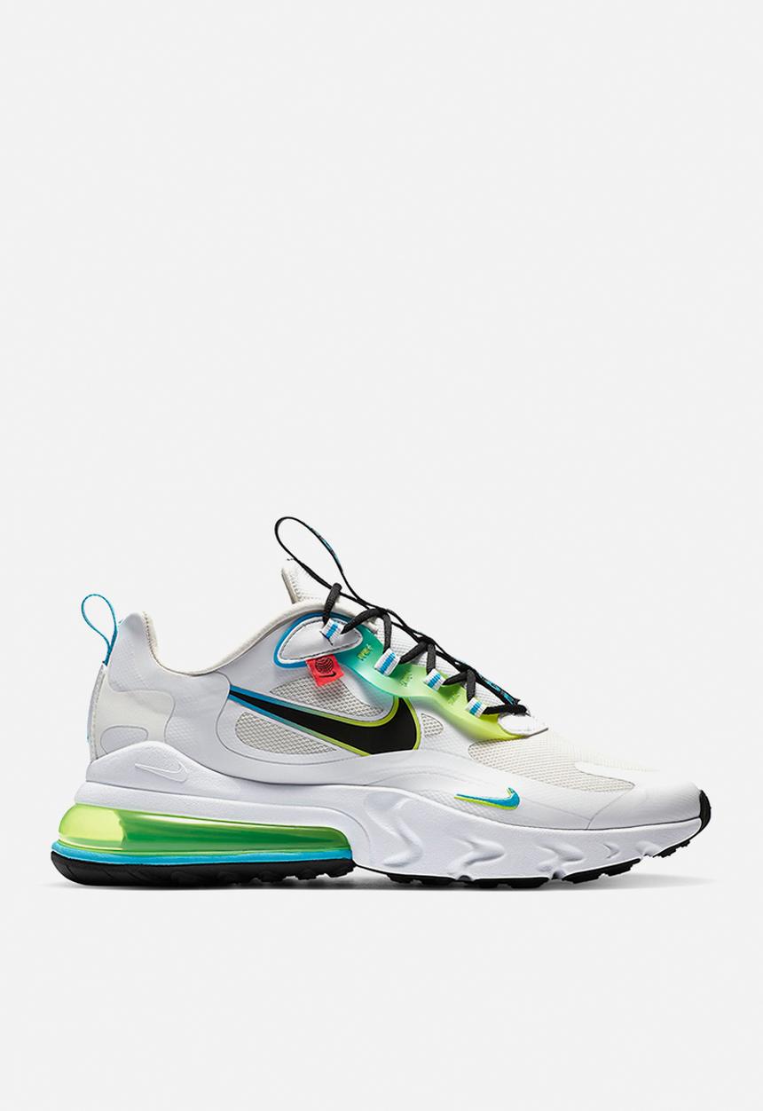 Nike - Air Max 270 React SE - white/black-blue fury-volt