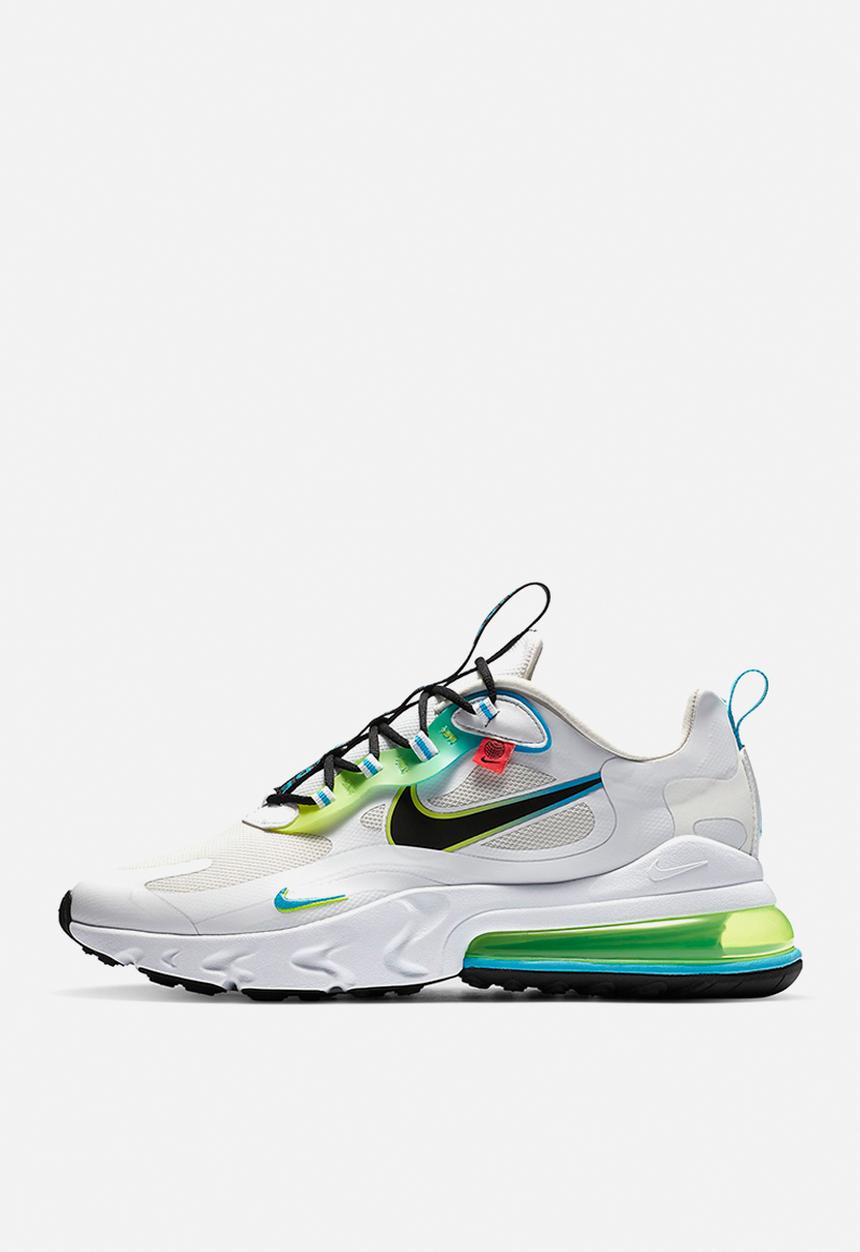 Nike - Air Max 270 React SE - white/black-blue fury-volt