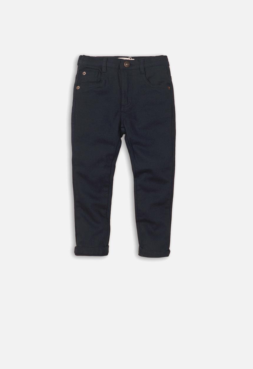 MINOTI - Boys twill pant - navy