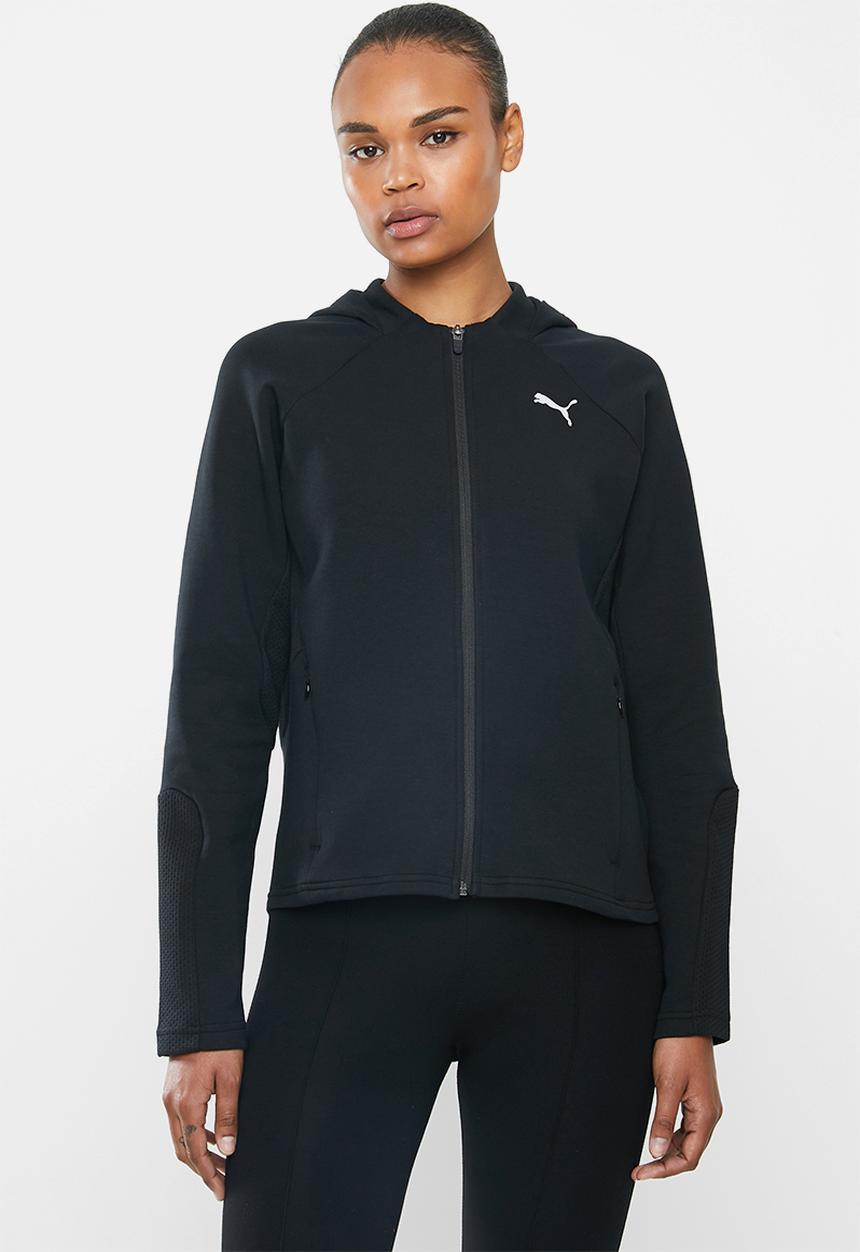 PUMA - Evostripe long sleeve hoodie - black
