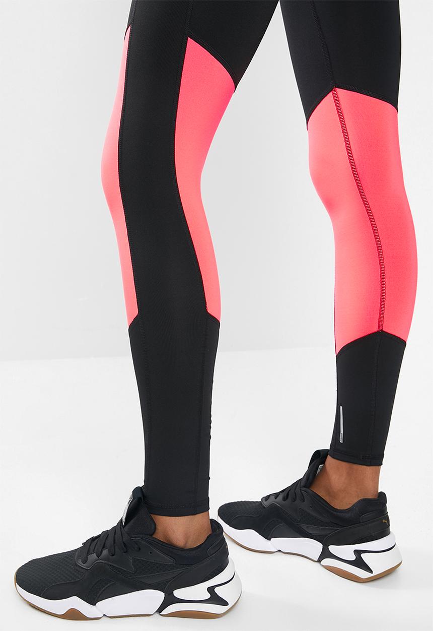 PUMA - Always on solid 7/8 tight - black & pink