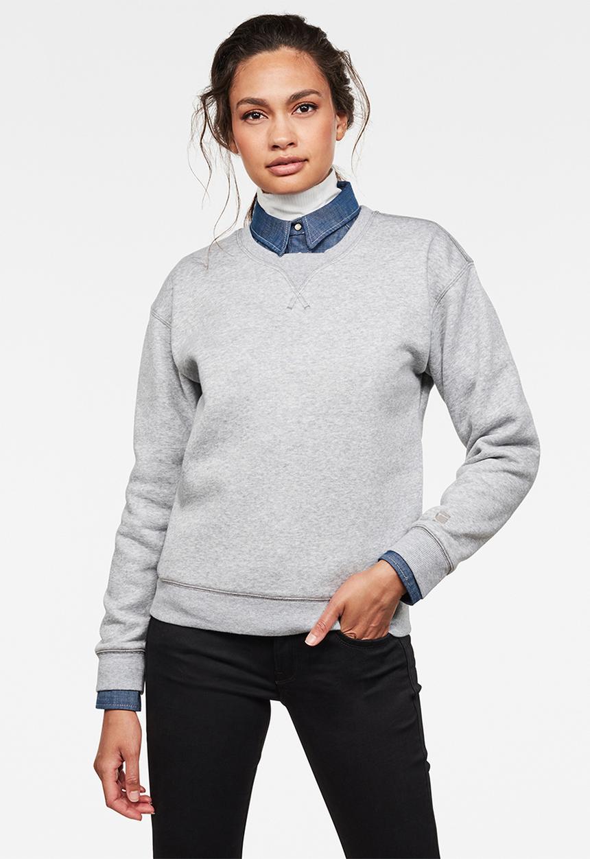 G-STAR - Premium core sweat long sleeve - grey 