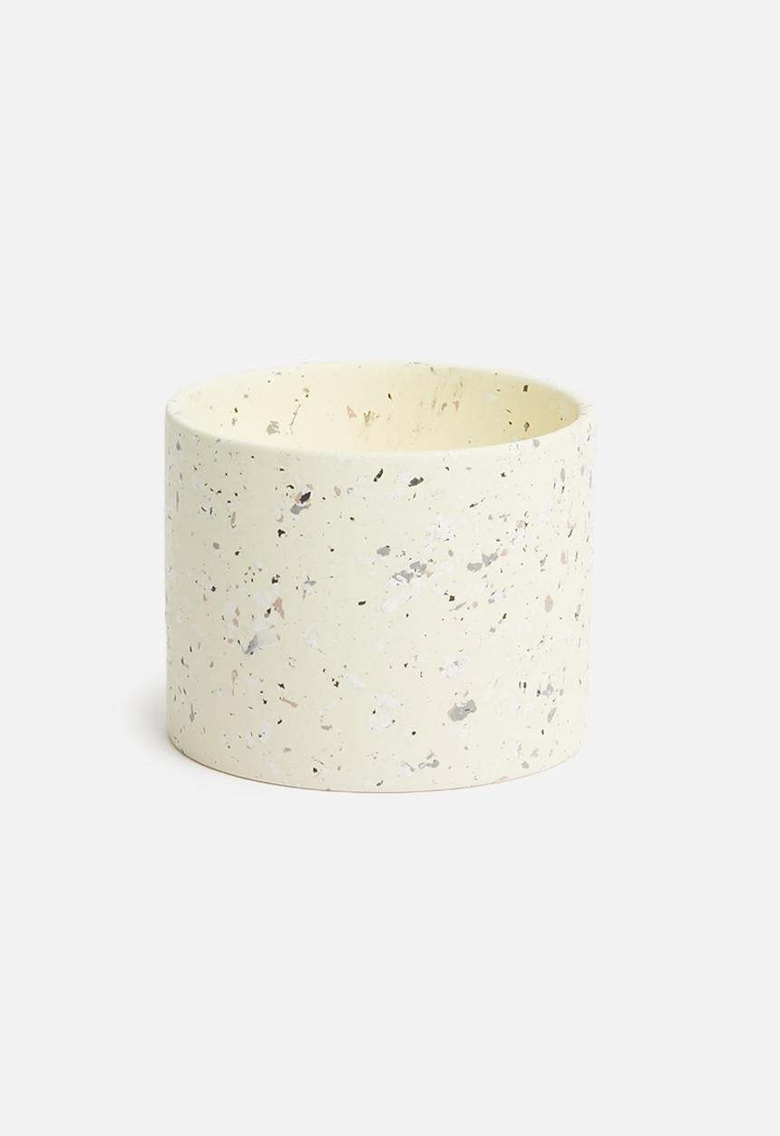 H&S - Terrazzo candle - cream