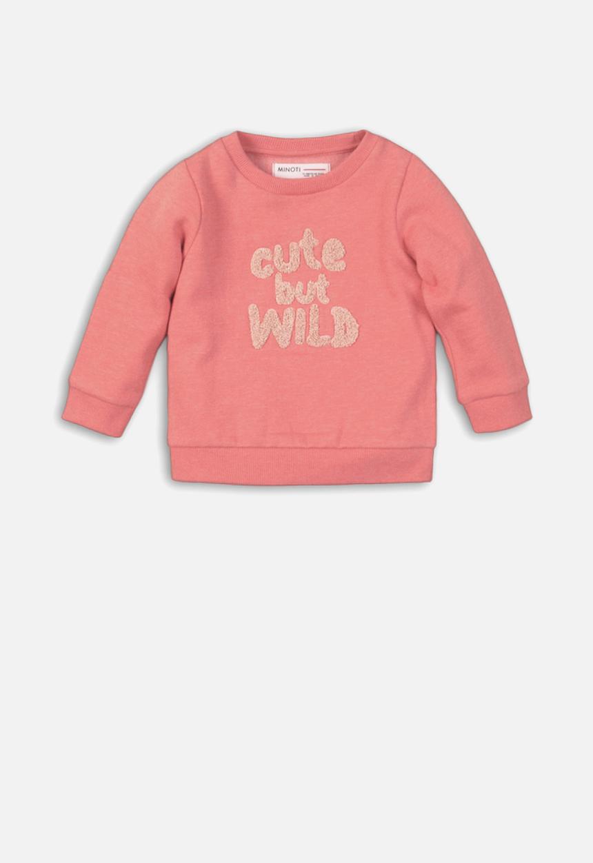 MINOTI - Teens fleece jumper - coral