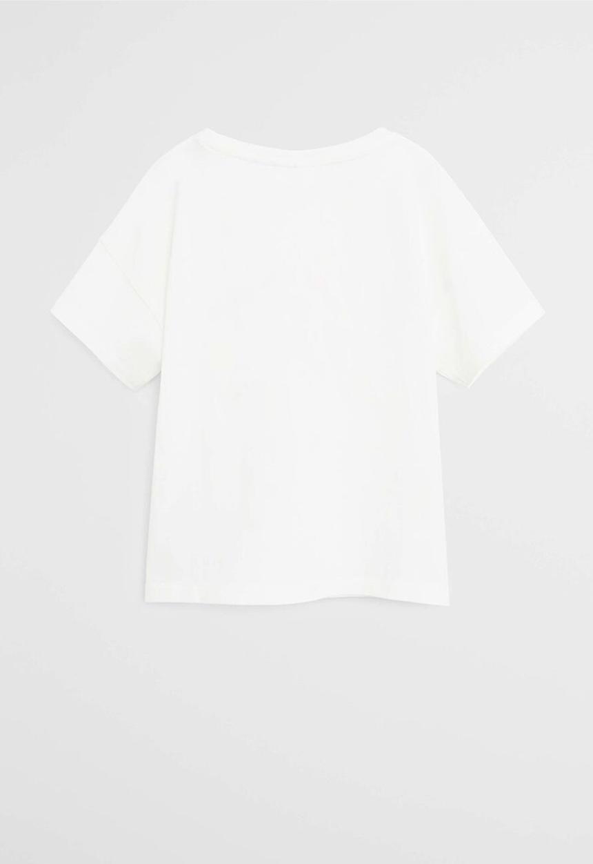 MANGO - T-shirt paradise - cream 