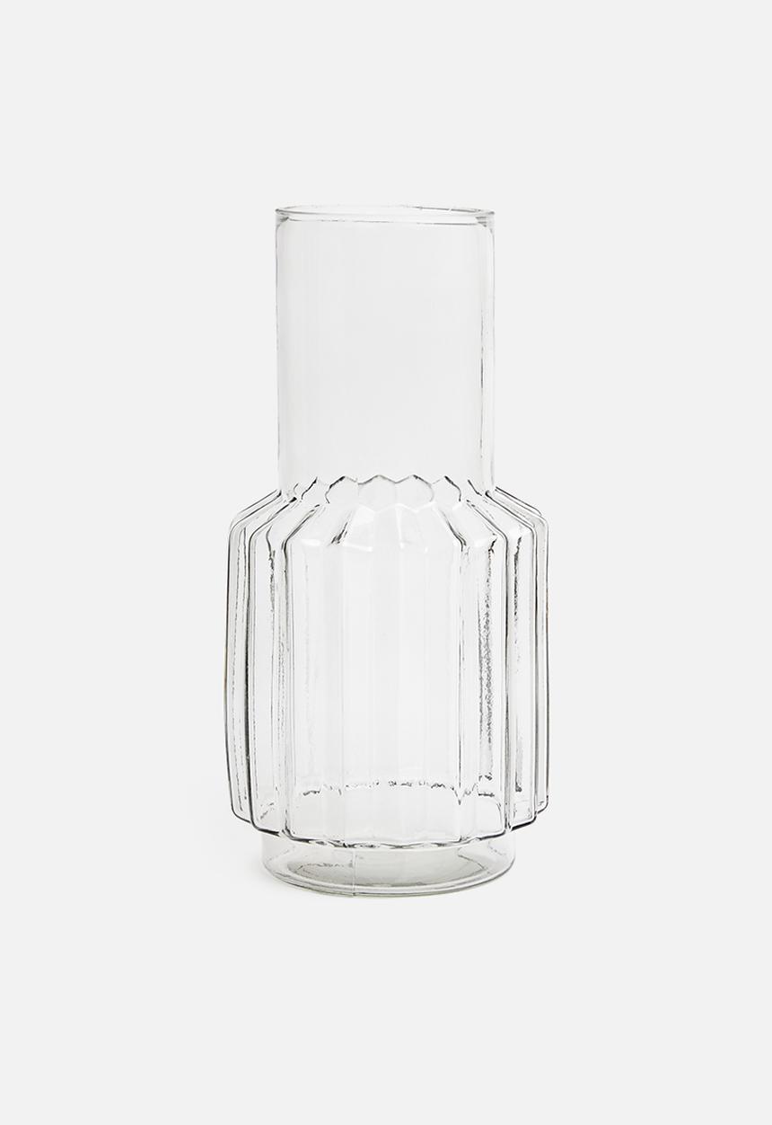 H&S - Glass vase - clear