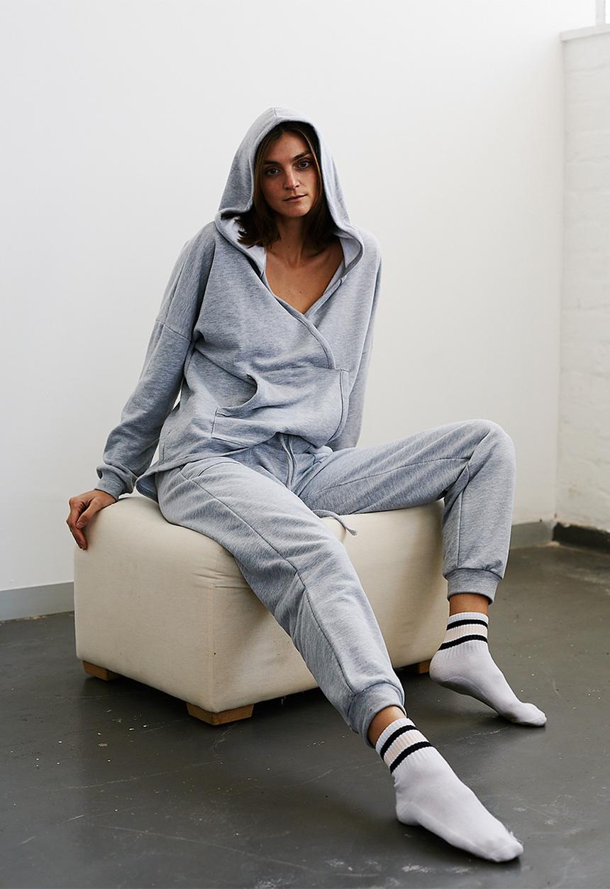 Me&B - Lounge pants - grey melange
