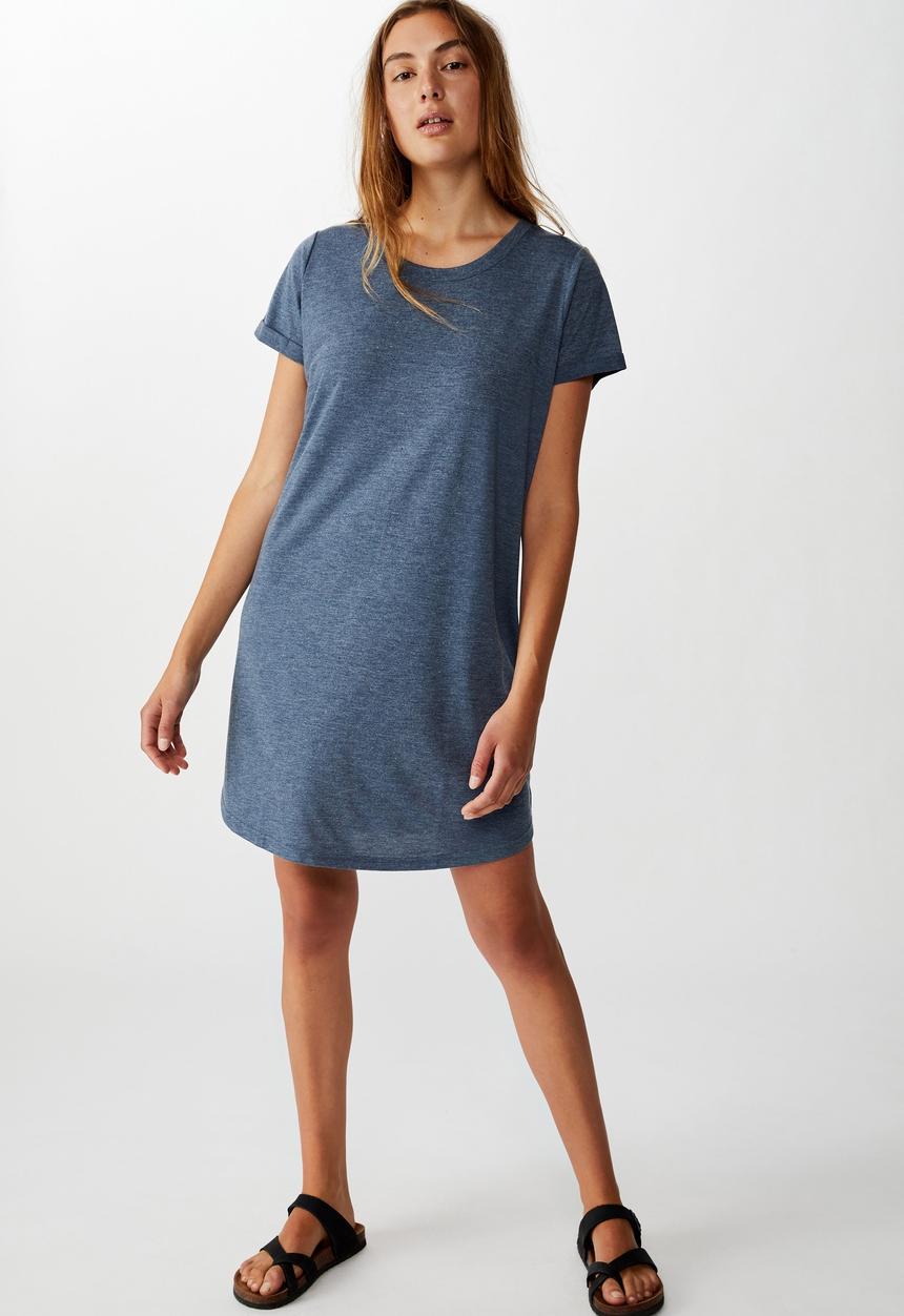 Cotton On - Tina T-shirt dress - ebony marle