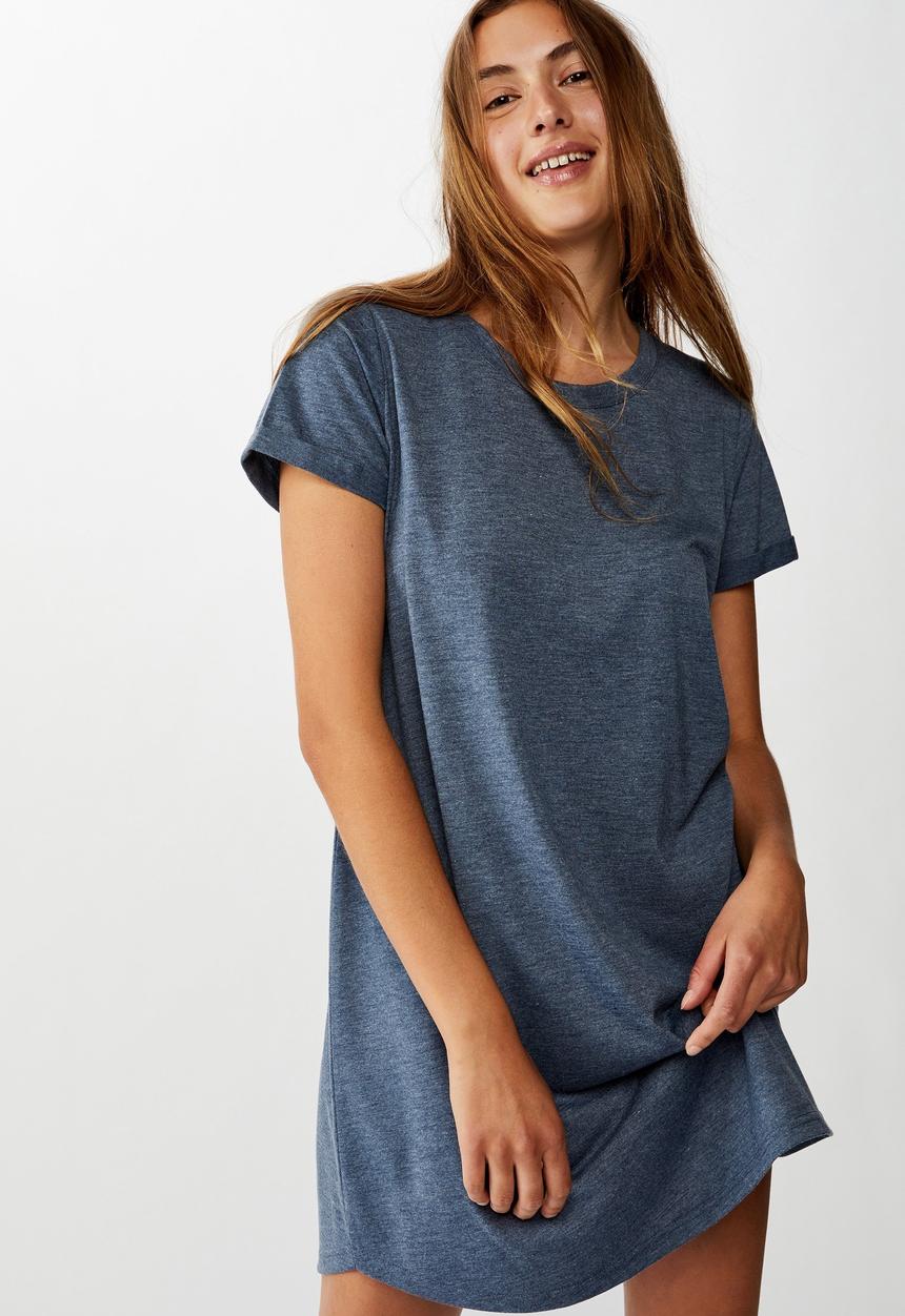 Cotton On - Tina T-shirt dress - ebony marle