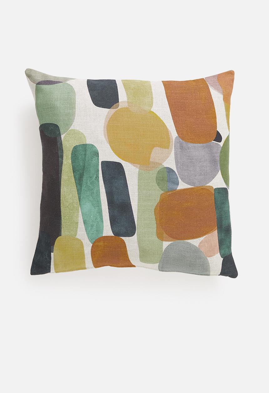 Hertex Haus - Scat cushions cover - soil