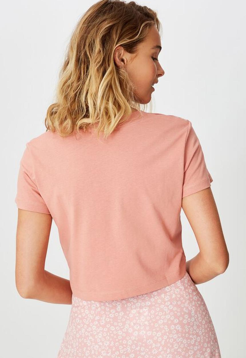 Cotton On - The baby tee - canyon clay