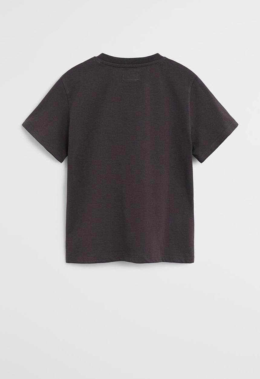 MANGO - T-shirt mnglogo - black 