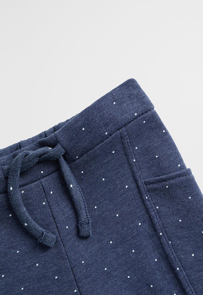 MANGO - Trousers mirepri6  - blue & white 