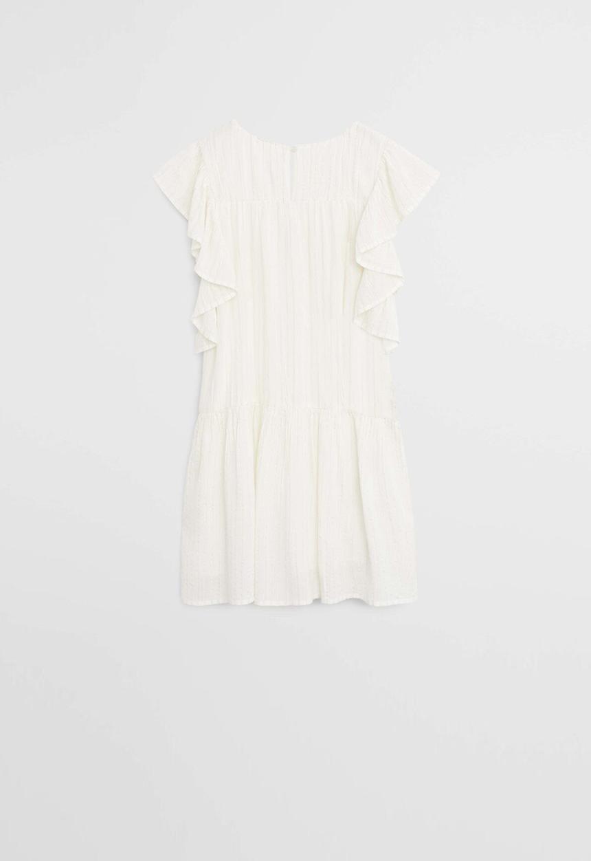 MANGO - Dress orquidea - white