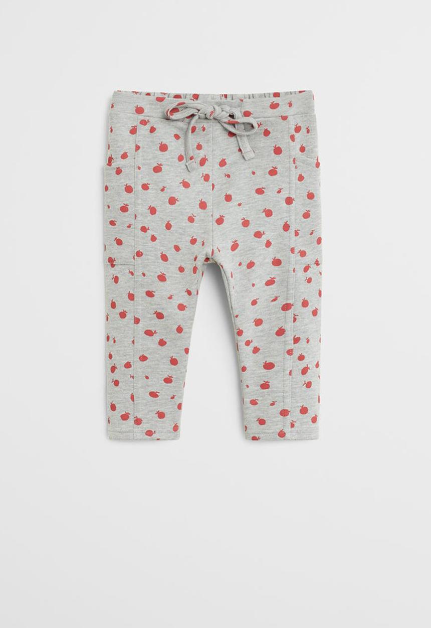MANGO - Trousers mirepri6  - grey & red