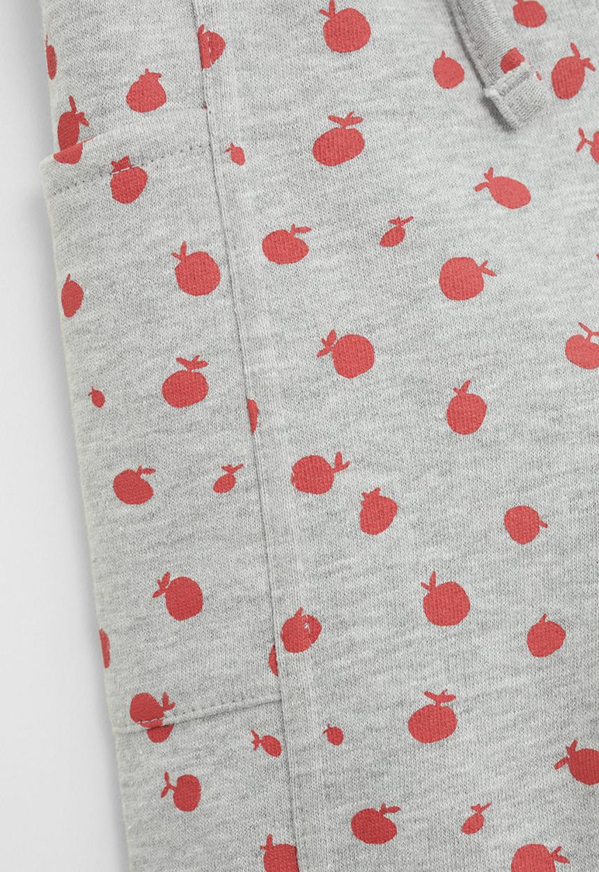 MANGO - Trousers mirepri6  - grey & red