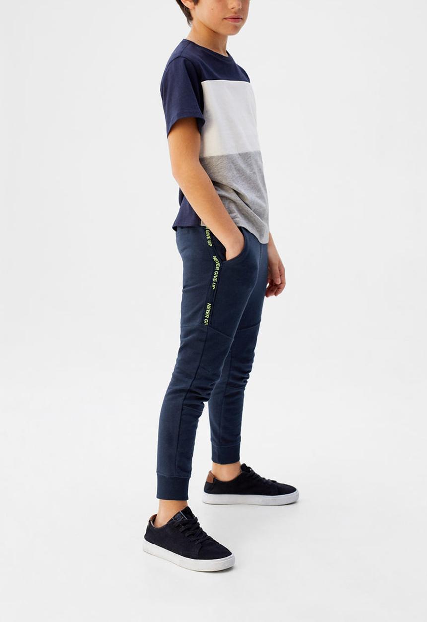 MANGO - Trousers felipe - navy