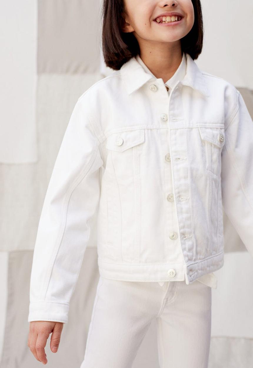 MANGO - Jacket maria - white