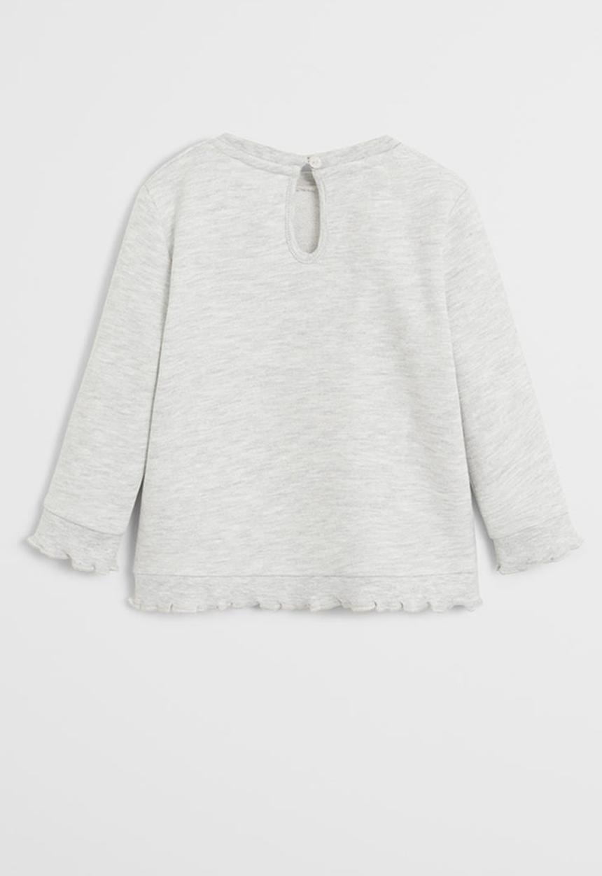 MANGO - Sweatshirt rose - grey