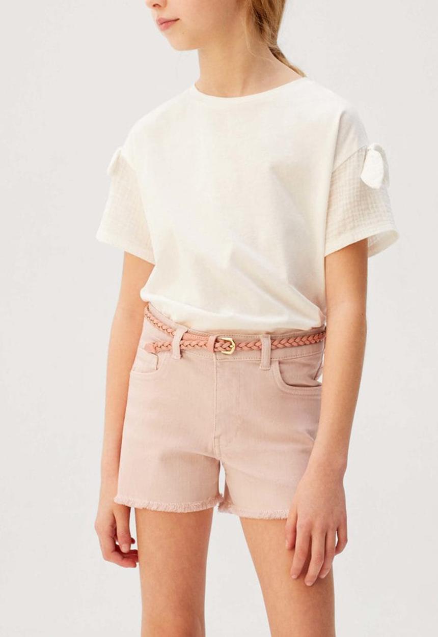 MANGO - Shorts patric  - pink 