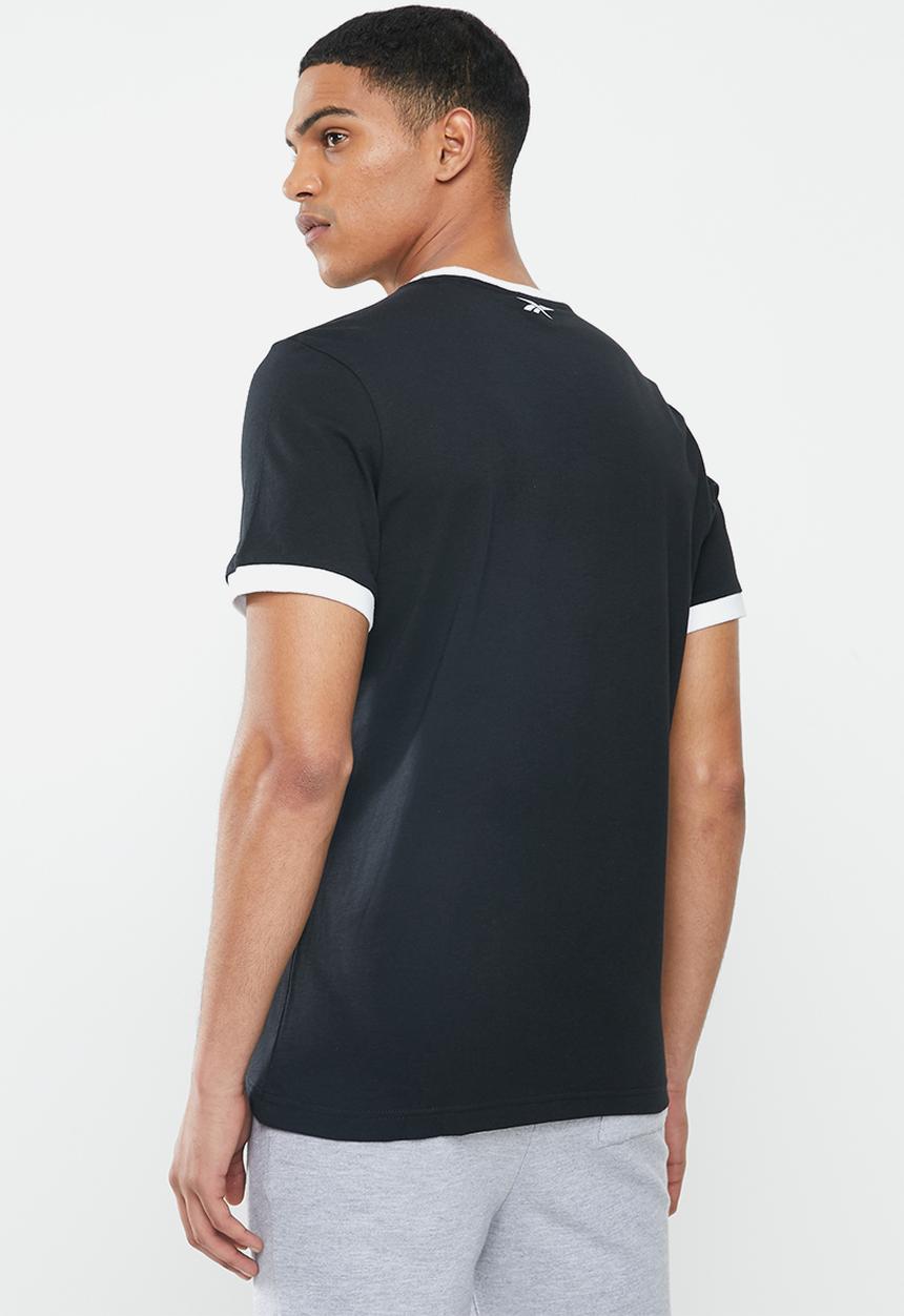 Reebok - Te ll blocked tee - black & white