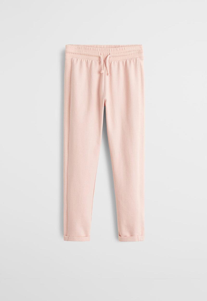 MANGO - Trousers praga6 - pink 