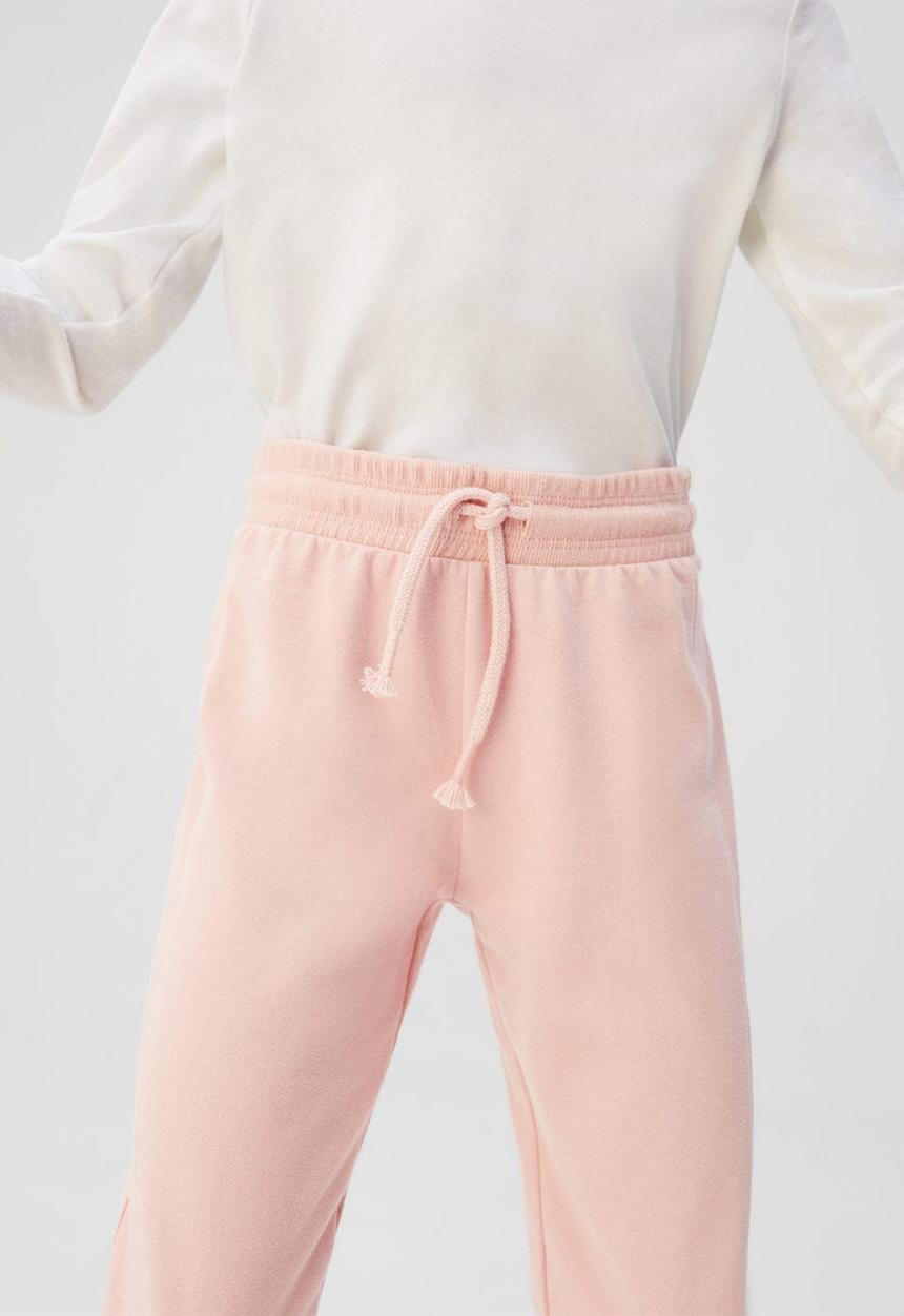 MANGO - Trousers praga6 - pink 