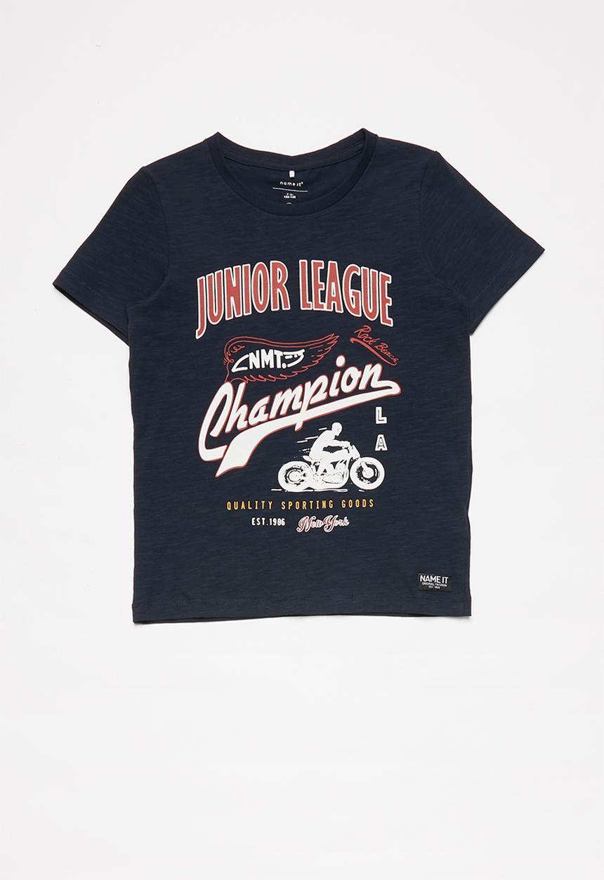 Name It - Tria jbia short sleeve top - navy
