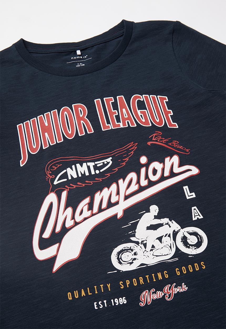 Name It - Tria jbia short sleeve top - navy