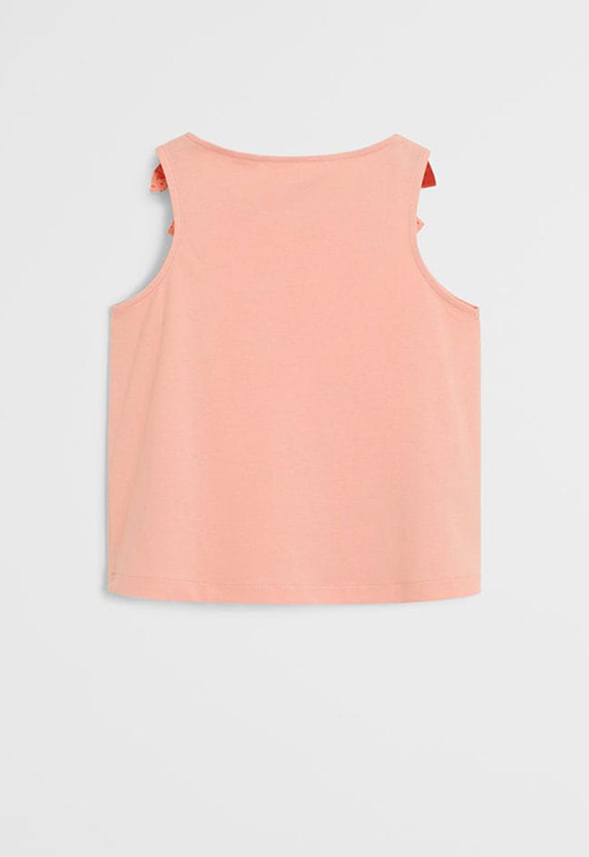 MANGO - T-shirt echanty6 - pastel pink