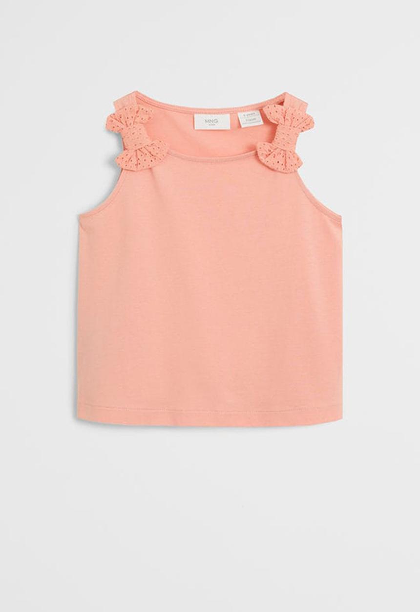 MANGO - T-shirt echanty6 - pastel pink