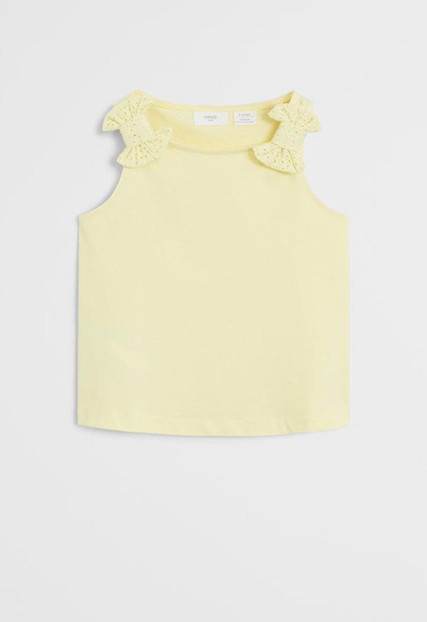 MANGO - T-shirt echanty6 - yellow