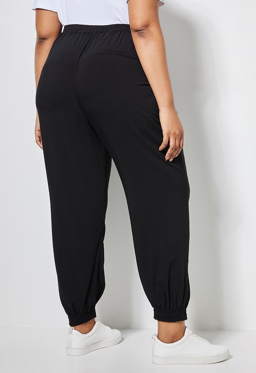 Superbalist - Woven jogger - black