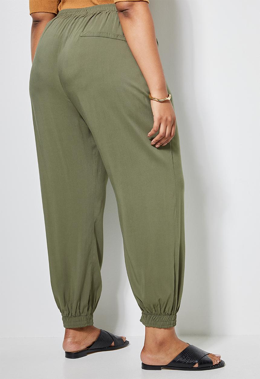 Superbalist - Woven jogger - khaki