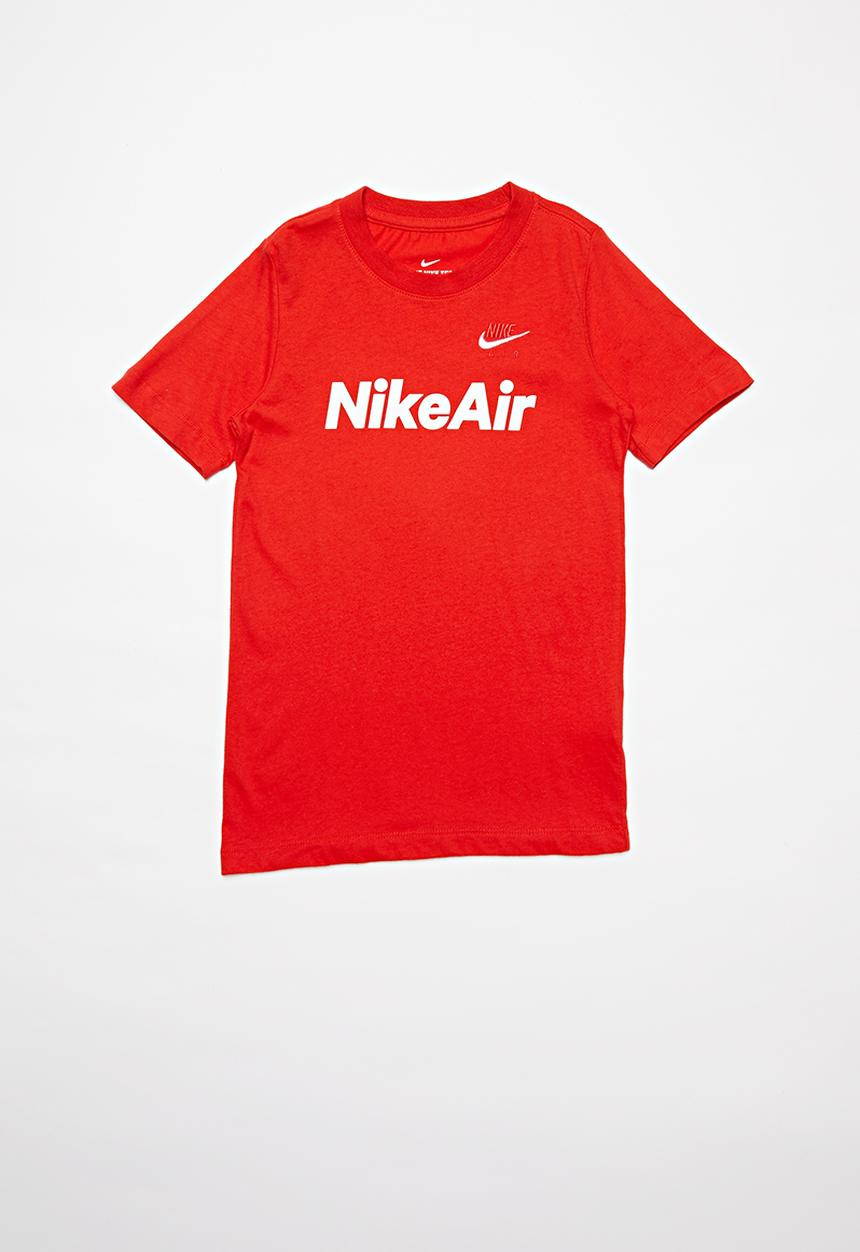 Nike - Bb nsw tee Nike air c&s - red