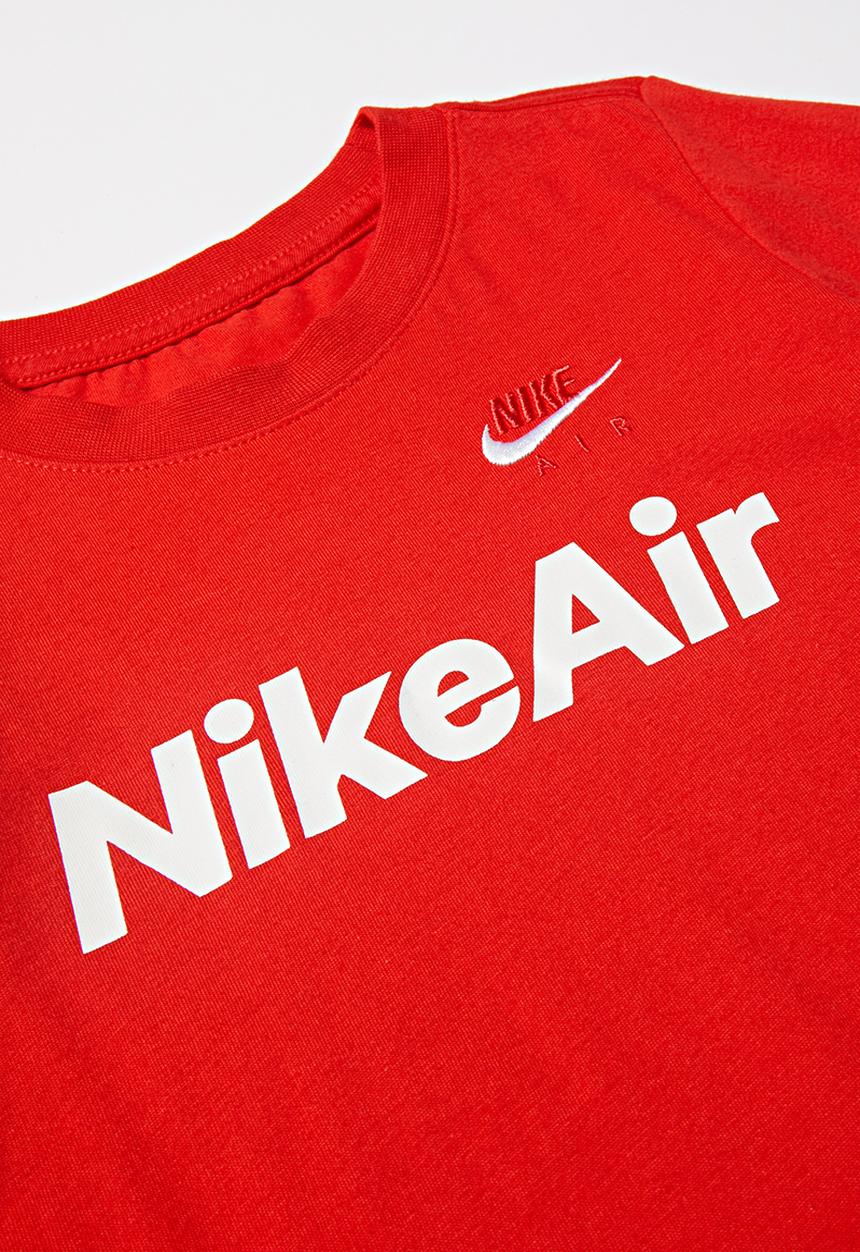 Nike - Bb nsw tee Nike air c&s - red