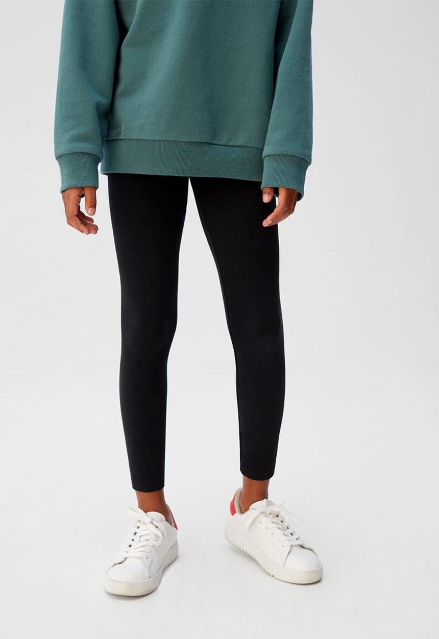 MANGO - Leggings elio6 - black