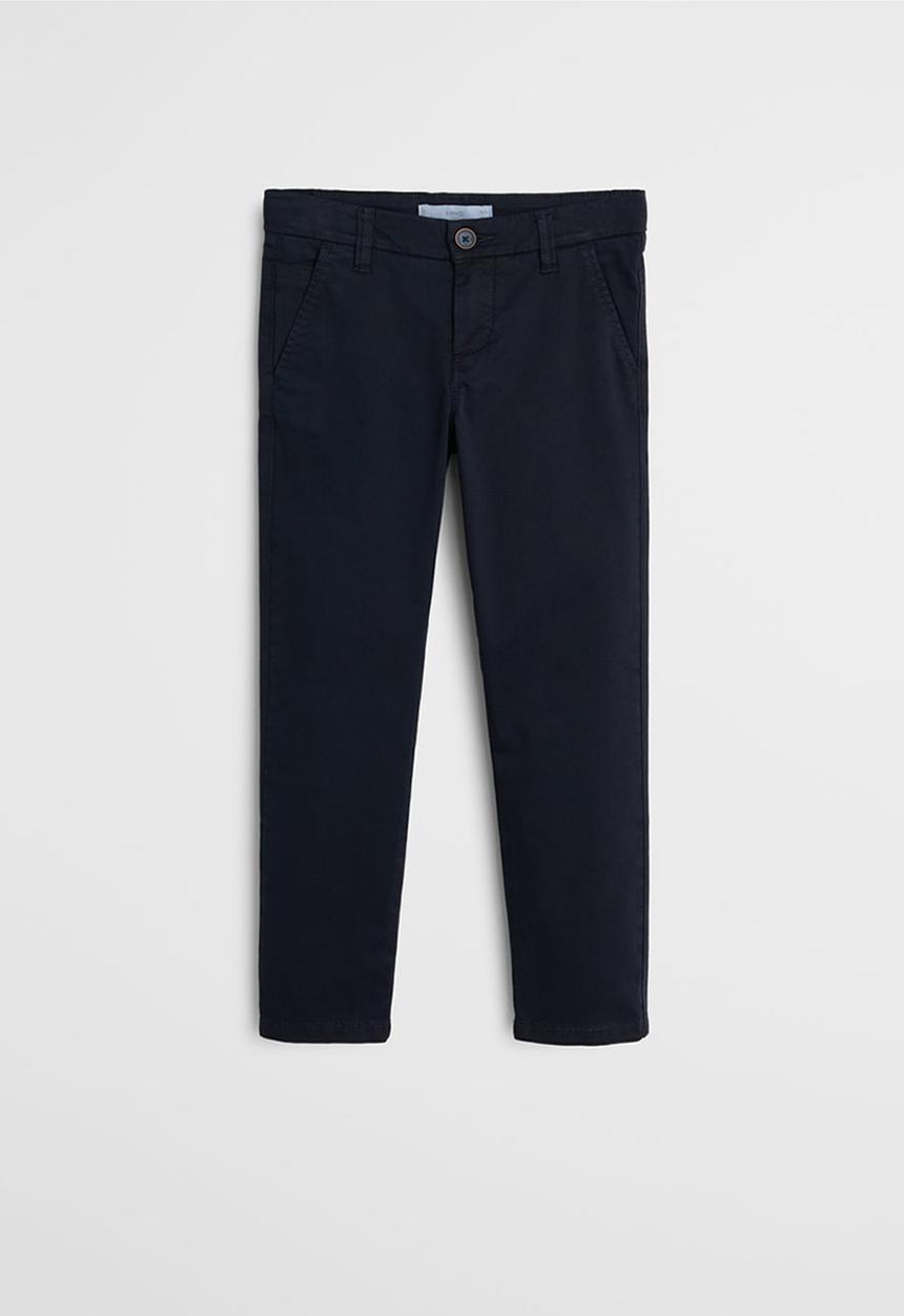 MANGO - Trousers piccolo6  - navy