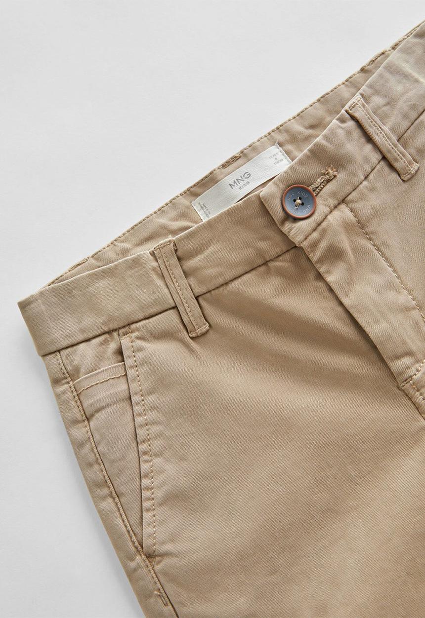 MANGO - Trousers piccolo6  - beige
