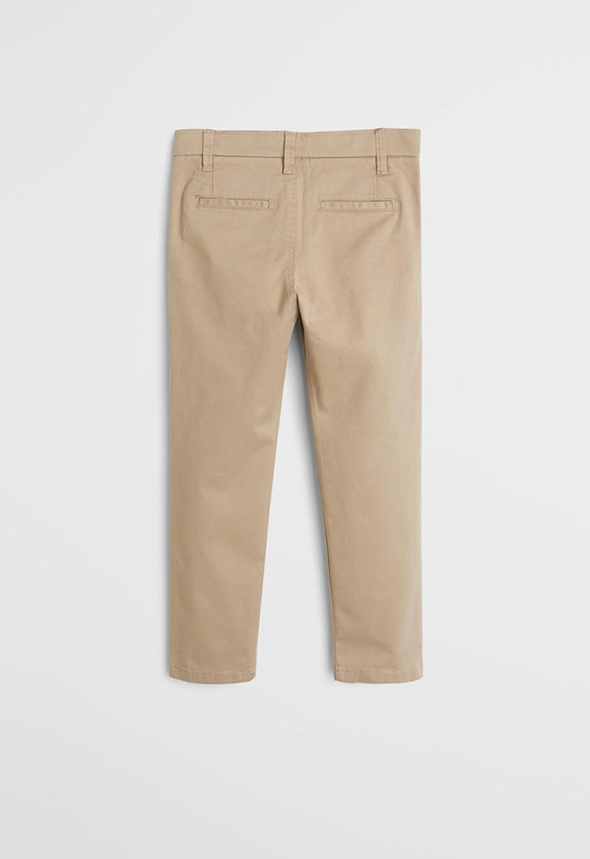 MANGO - Trousers piccolo6  - beige