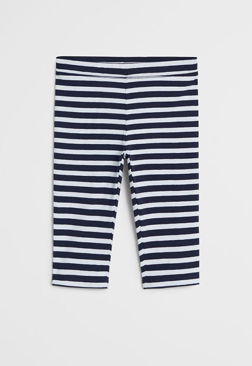 MANGO - Leggings ellap6 - navy & white 