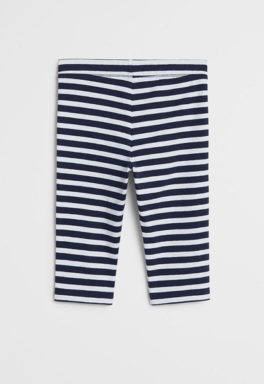 MANGO - Leggings ellap6 - navy & white 