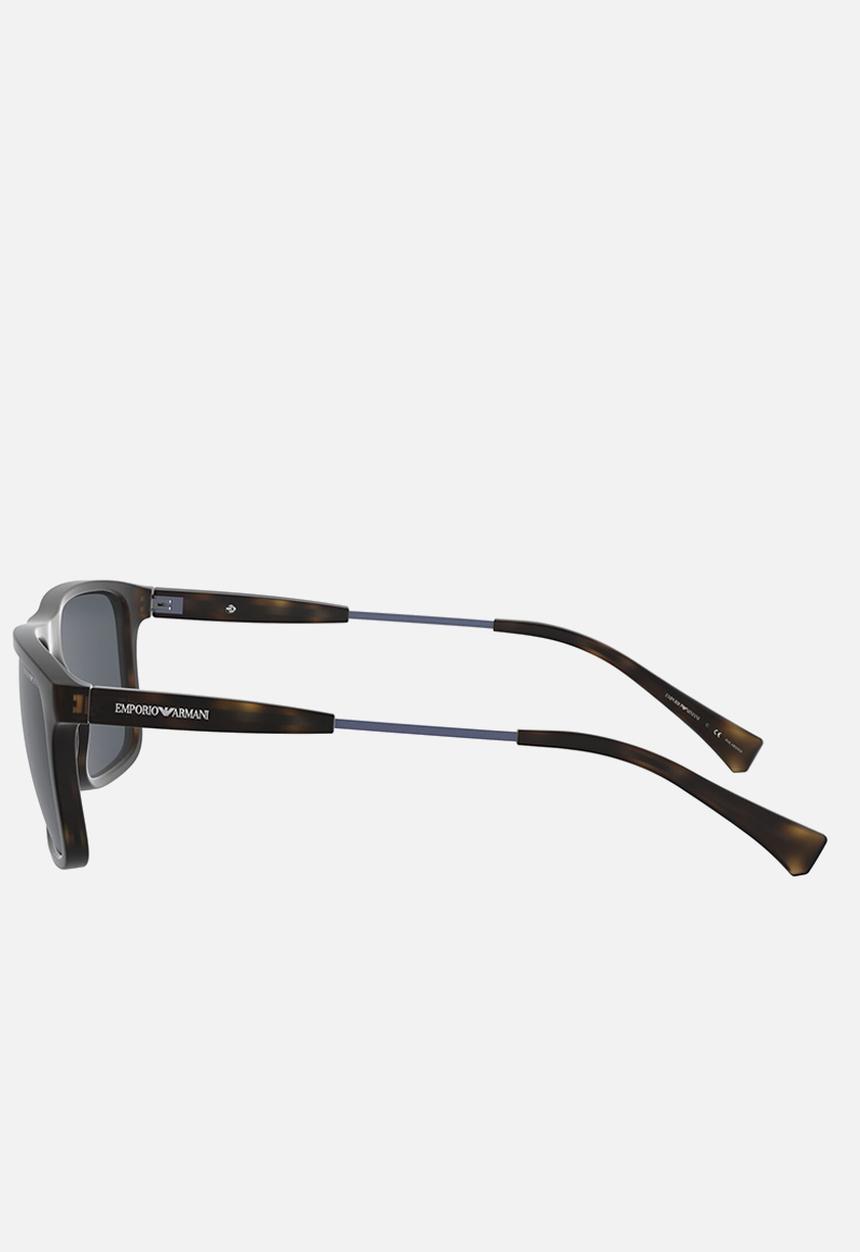 Emporio Armani - Ea sunglasses 56mm - brown & silver