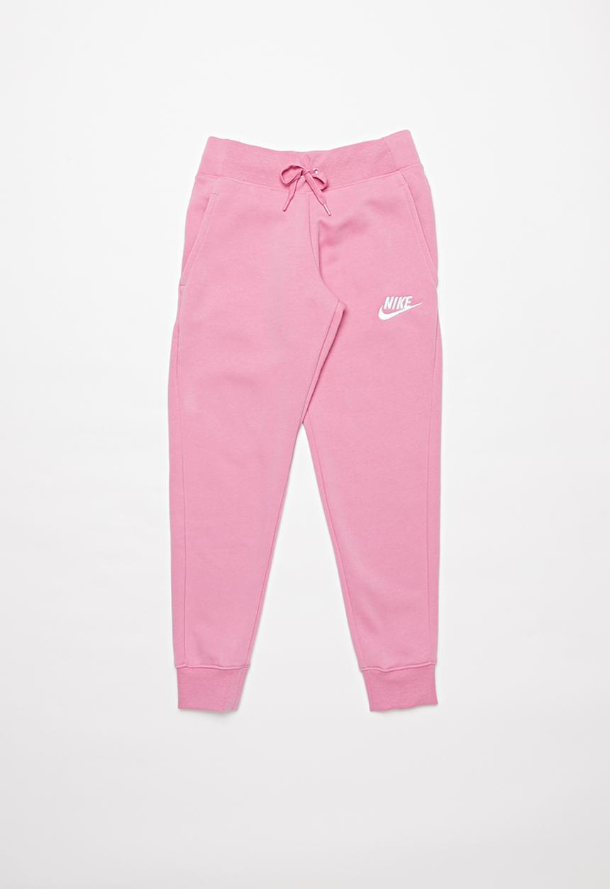 Nike - Nsw pe pant - magic flamingo & white